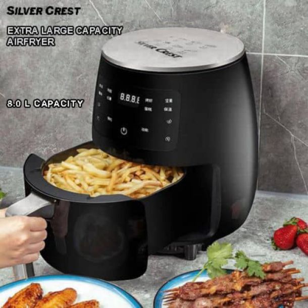 SILVER CREST 8.0Liters Extra Large Capacity Airfryer-4500W
